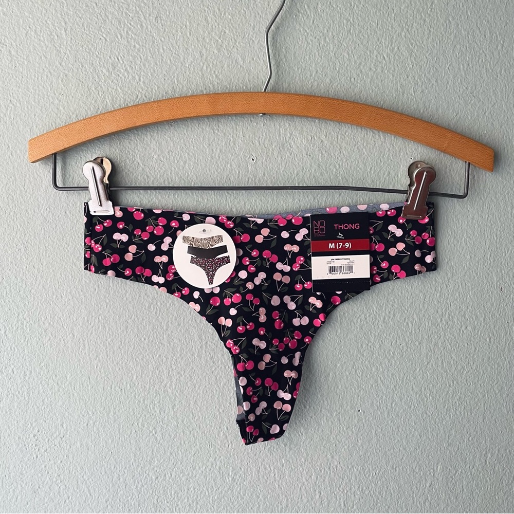 🌻5/$15🌻 No Boundaries | Cherries Cherry Freecut Thong Seamless Panty